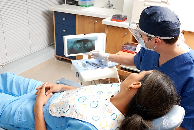 A Female Patient and a Dentist During a Consultation